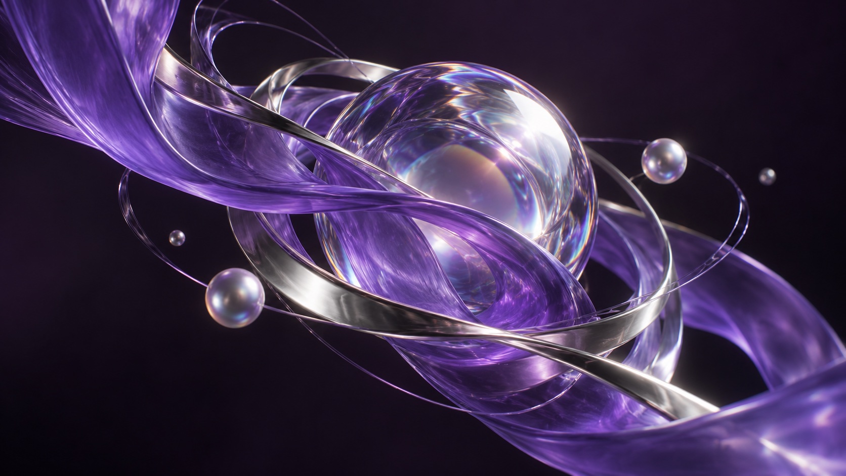 Original ultraviolet glass sculpture